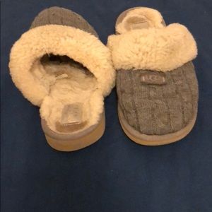 Well loved UGG slippers